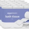 Amazon Basics 2-Ply Toilet Paper, 30 Rolls = 120 Regular Rolls, 350 Sheets, (Pack of 30), Unscente