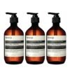 Aesop Reverence Aromatique Exfoliating Hand Wash | Cleanse and Exfoliate the Hands | Paraben, Cruelty-free & Vegan | 16.9 oz, Pack of 3