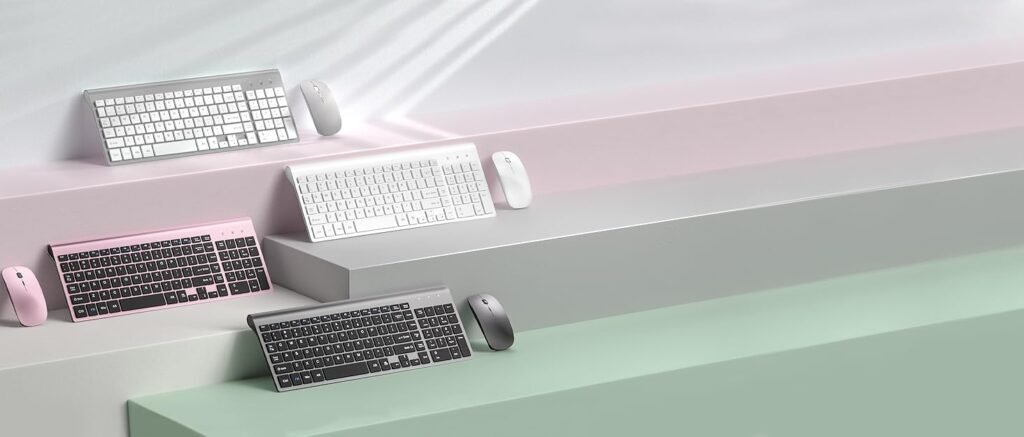 The Silent Compact USB 2400DPI Mouse